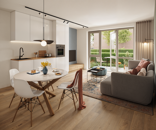 Onder optie: (STARTERS)APPARTEMENT DE JONGE KROON!! TE ZEVENAAR